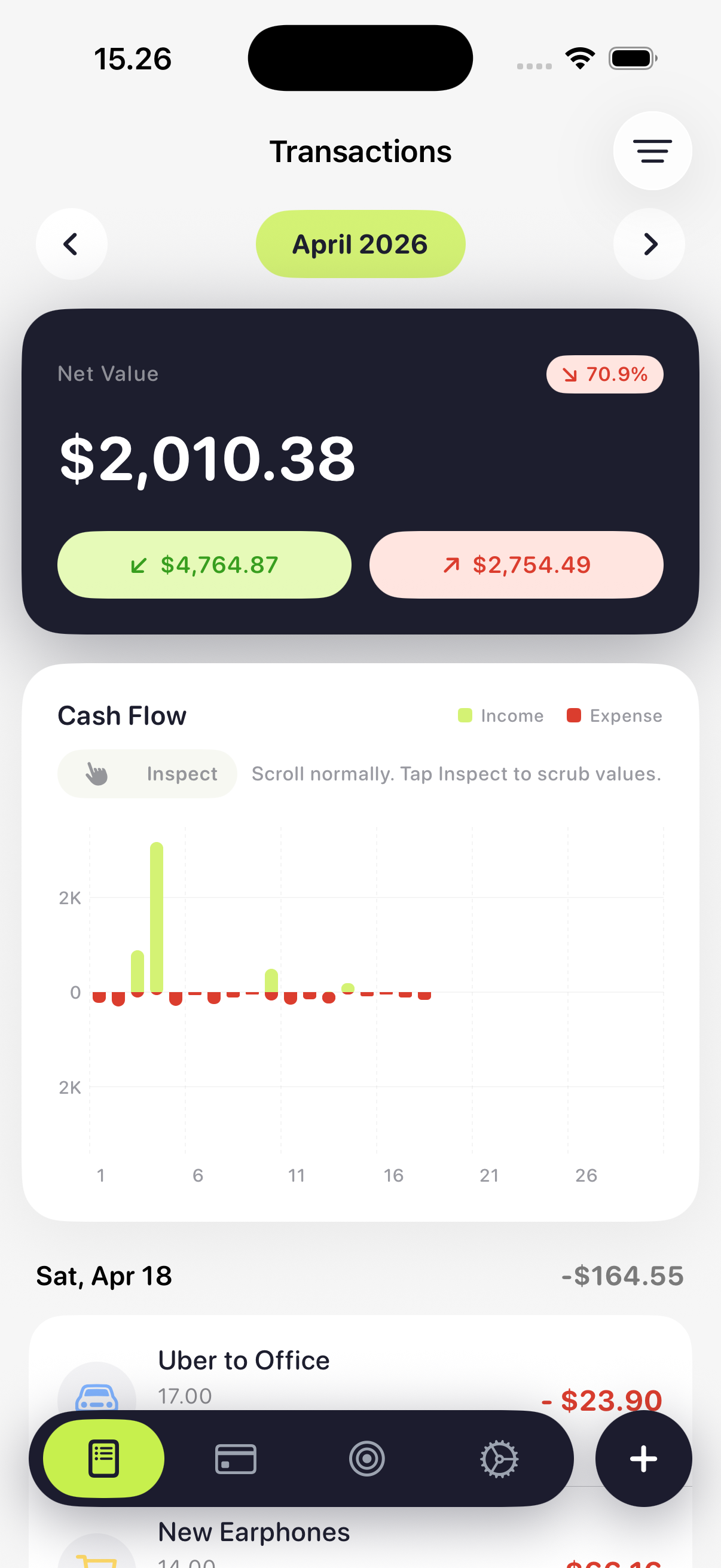 HitungDuit App Screenshot